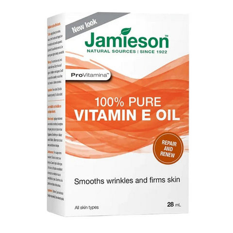 100% Pure Vitamin E Oil 28 Ml by Jamieson Vitamins