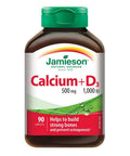 Calcium + Vitamin D3 1,000 IU 90 Caplets by Jamieson Vitamins