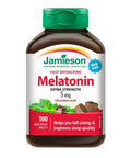 Extra Strength Melatonin Fast Dissolving Chocolate Mint 100 Sublingual by Jamieson Vitamins