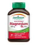 High Potency Magnesium + D3 500 IU 60 Caplets by Jamieson Vitamins