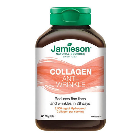 Collagen Anti-Wrinkle 60 Caplets by Jamieson Vitamins