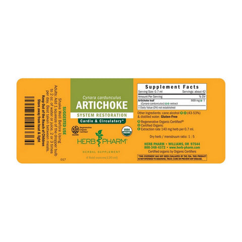 Herb Pharm, Artichoke Extract, 4 Oz
