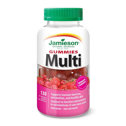 Multivitamin Gummies For Women Mixed Berry 130 Gummies by Jamieson Vitamins