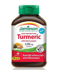 High Absorption Turmeric With Black Pepper Raw Herb 60 Capsules by Jamieson Vitamins