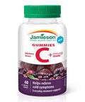 Vitamin C + Immune Shield Gummy Elderberry 60 Gummies by Jamieson Vitamins