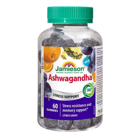 Ashwagandha Gummies 60 Gummies by Jamieson Vitamins