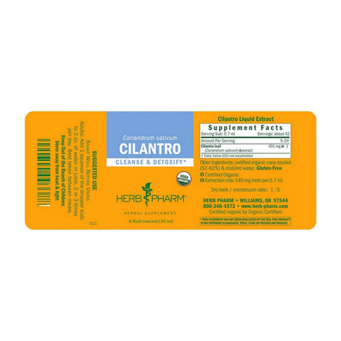 Herb Pharm, Cilantro Extract, 4 Oz