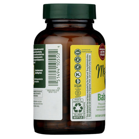MegaFood, Baby And Me 2 MethylFolate, 30 Count