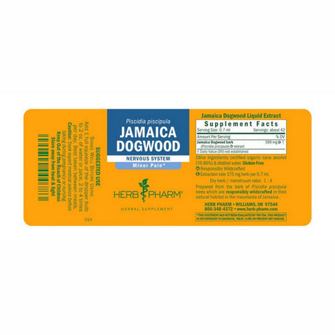 Herb Pharm, Jamaican Dogwood Extract, 4 Oz