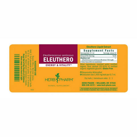 Herb Pharm, Eleuthero Extract, 4 Oz