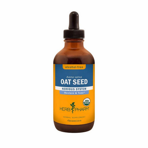Herb Pharm, Oat Seed Glycerite, 4 Oz