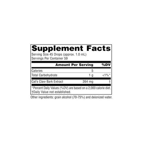 Planetary Herbals, Cat's Claw, 2 fl oz