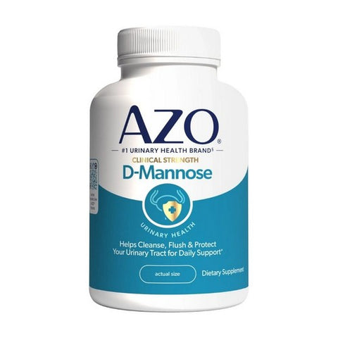 Azo, Cleanse + Protect D-Mannose Capsules for Urinary Tract Health, 120 Tablets