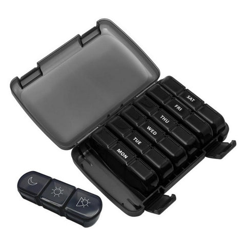 Ezy Dose, Weekly 3X Day Pill Organizer with Case Assorted, 1 Count