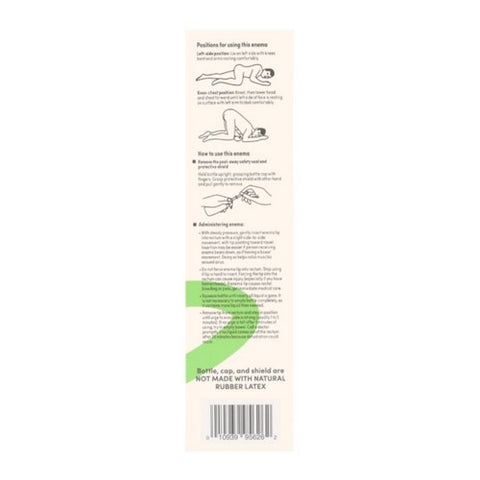 Foster And Thrive, Ready To Use Enema Saline Laxative, 4.5 Oz