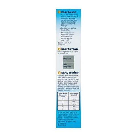 Clearblue, Digital Pregnancy Test, 2 Count