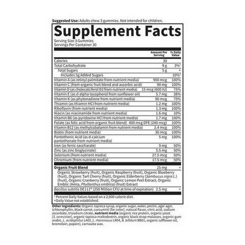 Garden of Life, Vitamin Code Womens Multi Cherry, 90 Count