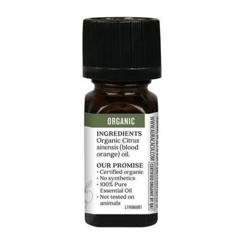 Aura Cacia, Organic Blood Orange Essential Oil, 0.25 Oz
