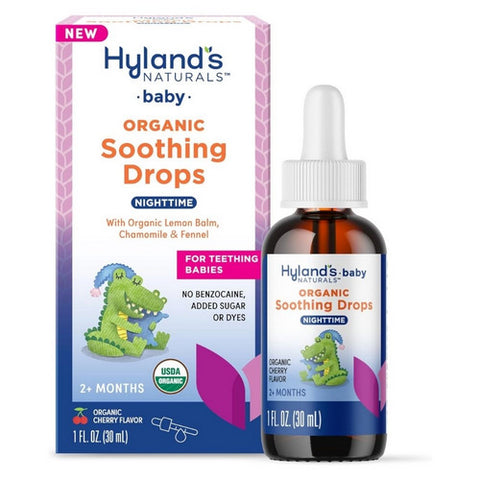 Hylands, Hylands Baby Organic Soothing Nighttime Drops, 1 Oz