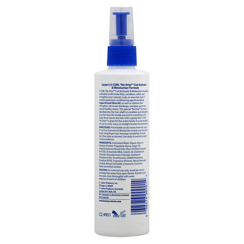 Luster'S, S Curl No Drip Curl Activator Moisturizer, 8 Oz