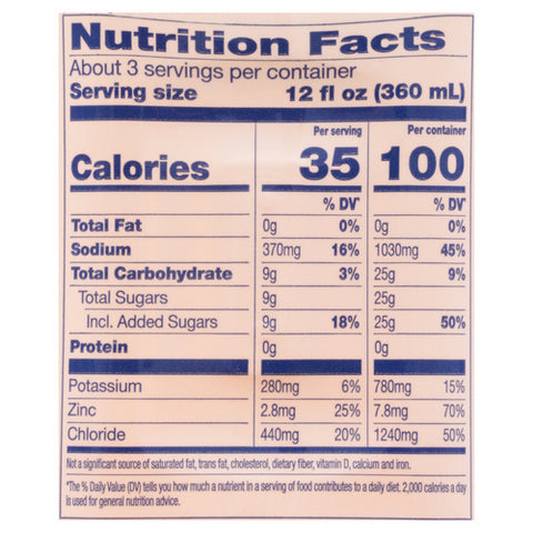 Electrolyte Solution Mixed Fruit 33.8 Oz (Case Of 6) by Equaline