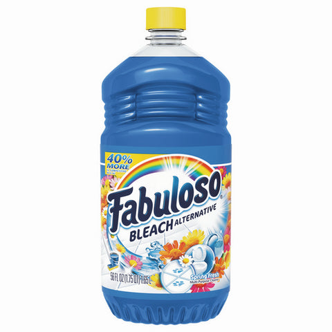 Spring Fresh Multi Purpose Cleaner With Bleach Alternative 56 Oz (Case Of 6) by Fabuloso