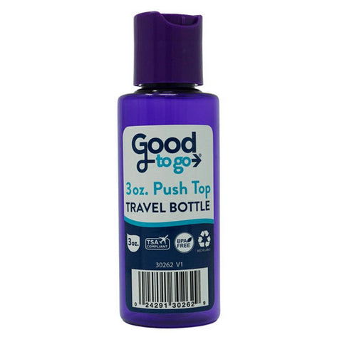Travel Bottle Push Top 1 Count (Case Of 8) by Good To Go