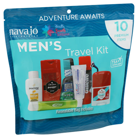 Men's Adventure Awaits Travel Kit 1 Count (Case Of 8) by Navajo