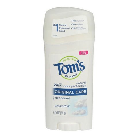 Natural Original Deodorant Unscented 2.25Oz (Case Of 6) by Tom's Of Maine