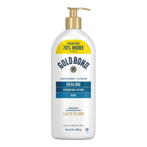 Healing Hydrating Aloe Lotion 24 Oz (Case Of 3) by Gold Bond