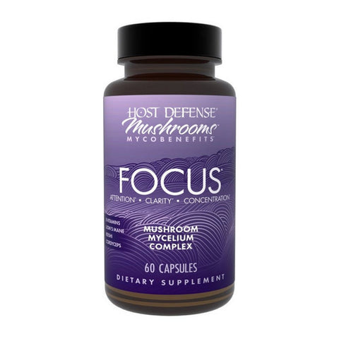Host Defense, Mycobenefits Focus, 60 Capsules