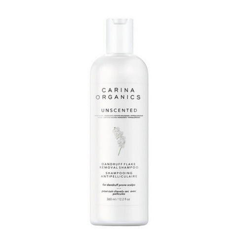 Unscented Dandruff Removal Shampoo 360 Ml by Carina Organics