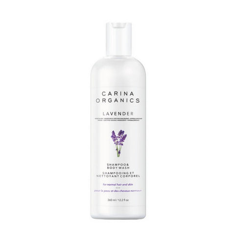 Lavender Shampoo And Body Wash 360 Ml by Carina Organics