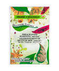 Organic Fish And Sea Food Seasonig Salt Free 20 Grams (6 Count) by Splendor Garden