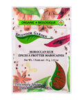 Organic Moroccan Rub 35 Grams (6 Count) by Splendor Garden