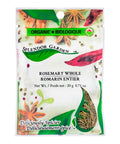Organic Rosemary Whole 20 Grams (6 Count) by Splendor Garden