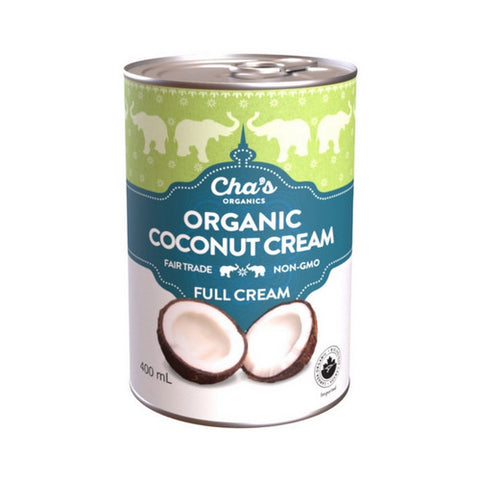 Coconut Cream 400 Ml (12 Count) by Chas Organics