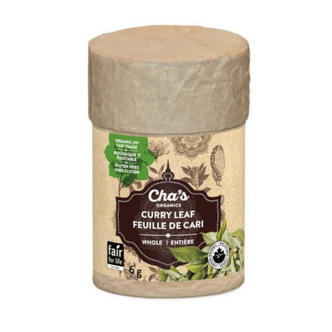 Curry Leaf Whole 6 Grams (6 Count) by Chas Organics