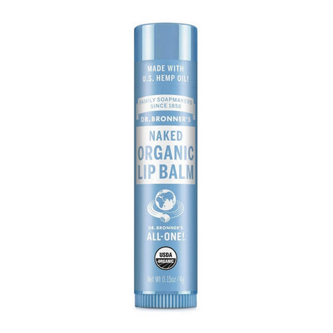 Naked Lip Balm 4 Grams (12 Count) by Dr.Bronner's