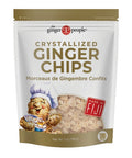 Crystallized Ginger Chips 198 Grams (12 Count) by Ginger People