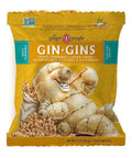 Gin Gins Spicy Turmeric Ginger Chew 60 Grams (12 Count) by Ginger People