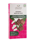 Vegan Coconut Chocolate Bar 80 Grams (8 Count) by Galerie