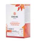 Organic Assam Breakfast Black Tea 15 Bags (Pack of 8) by Genuine Tea Co.