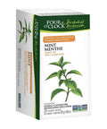 Mint Herbal Tea 20 Bags (Pack of 6) by Four O'Clock Tea