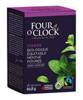 Peppermint Tea 16 Bags (Pack of 6) by Four O'Clock Tea
