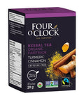 Turmeric Cinnamon Tea 16 Bags (Pack of 6) by Four O'Clock Tea