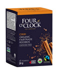 Chai Rooibos Tea 16 Bags (Pack of 6) by Four O'Clock Tea