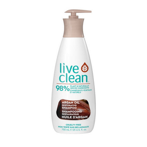 Argan Oil Shampoo 750 Ml by Live Clean