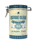 Laundry Detergent Pods Tin 46 Count by Nature Clean