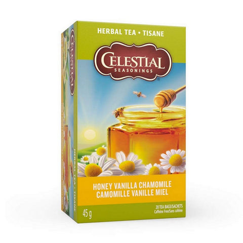 Honey Vanilla Chamomile 20 Bags (6 Count ) by Celestial Seasonings